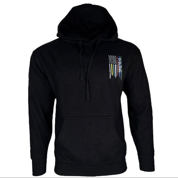 Howitzer Style Men's Hoodie We Honor Pullover Heavyweight Military Grunt MFG - Picture 2 of 6